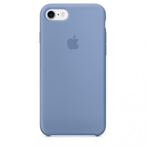 Силиконовый чехол для iPhone 7, лазурный цвет