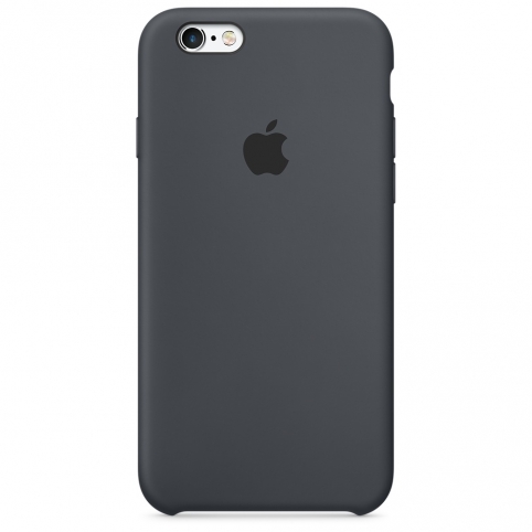 Силиконовый чехол для iPhone 6/6s, угольно-серый цвет
