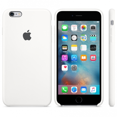 Силиконовый чехол для iPhone 6 Plus/6s Plus, белый цвет