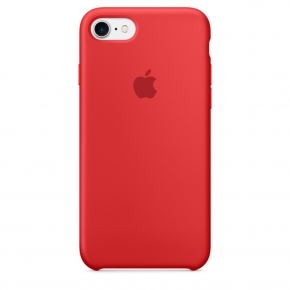 Силиконовый чехол для iPhone 7, (PRODUCT)RED