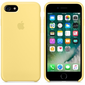 Силиконовый чехол для iPhone 7, цвет «жёлтая пыльца»