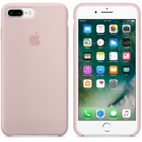 Силиконовый чехол для iPhone 7 Plus, цвет «розовый песок»