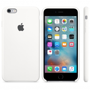Силиконовый чехол для iPhone 6 Plus/6s Plus, белый цвет