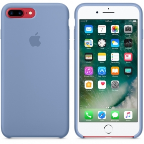 Силиконовый чехол для iPhone 7 Plus, лазурный цвет