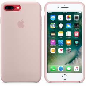 Силиконовый чехол для iPhone 7 Plus, цвет «розовый песок»
