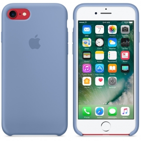 Силиконовый чехол для iPhone 7, лазурный цвет