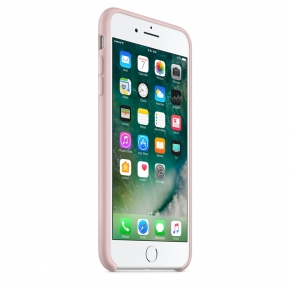 Силиконовый чехол для iPhone 7 Plus, цвет «розовый песок»
